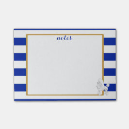 小さくシックなプードルのポスト・イット ポストイット