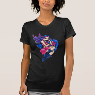 小さく内気な妖精のワイシャツ Tシャツ