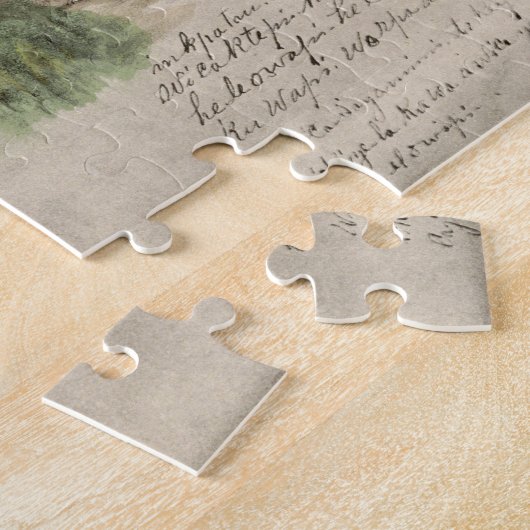 小さく大きい角(インクの戦いの開始 ジグソーパズル (側面)