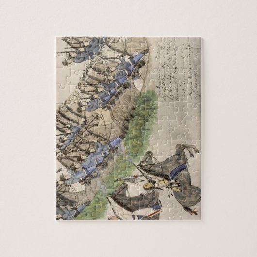 小さく大きい角(インクの戦いの開始 ジグソーパズル (縦)