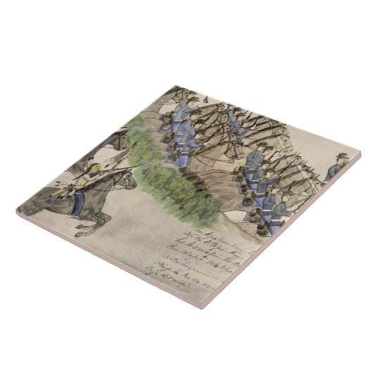 小さく大きい角(インクの戦いの開始 タイル (側面)