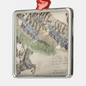 小さく大きい角(インクの戦いの開始 メタルオーナメント (左)