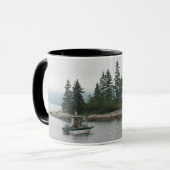 小さく小さい島、マグ マグカップ (正面左)