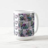 小さく強大なドリームチームの芸術的なマグ-親切さ コーヒーマグカップ (正面右)