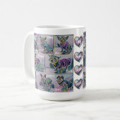 小さく強大なドリームチームの芸術的なマグ-親切さ コーヒーマグカップ (正面左)