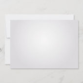 小さく快活なプロモーションのパーティの招待状 招待状 (裏面)