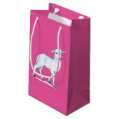 小さく白い子ヒツジ スモールペーパーバッグ (裏面アングル)