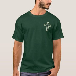 小さく白熱［赤熱］光を放つな十字及び剣 Tシャツ