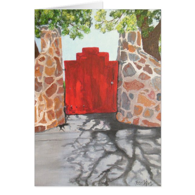 小さく赤いゲート (正面)