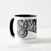 小さく野蛮なマグ マグカップ (正面左)