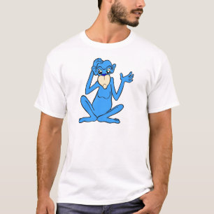 小さく青い猿 Tシャツ
