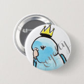 小さく青い王 缶バッジ (正面&裏面)