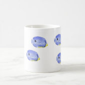 小さく青い魚のマグ及び飲み物用品 コーヒーマグカップ (中央)