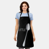 小さじ エプロン (着用した状態)