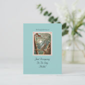 小さないけなリスのはがき ポストカード (スタンド正面)