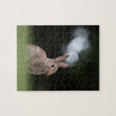 小さなうさぎの自然写真 ジグソーパズル (横)