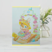 小さなおじいさん復活祭のグリーティングカード サンキューカード (スタンド正面)