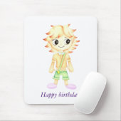 小さなおもしろい生姜 マウスパッド (マウス)