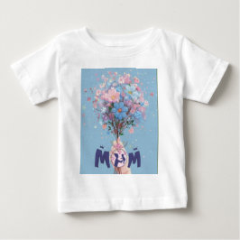 小さなお子様用のベーシックなTシャツ ベビーTシャツ