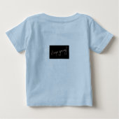 小さなお子様用Tシャツ ベビーTシャツ (裏面)