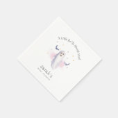 小さなお洒落ブハロウィーンの赤ちゃんシャワー スタンダードカクテルナプキン (角)