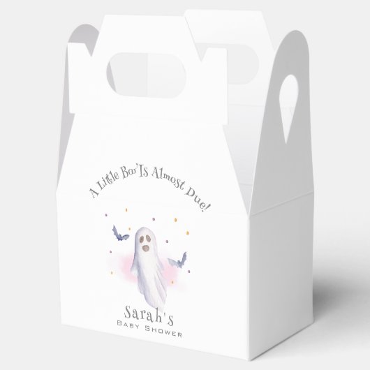 小さなお洒落ブハロウィーンの赤ちゃんシャワー フェイバーボックス (オープン)