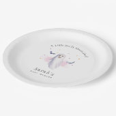 小さなお洒落ブハロウィーンの赤ちゃんシャワー ペーパープレート (アングル)