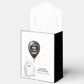 小さなお洒落ブー気球の赤ちゃんシャワー フェイバーボックス (見開き)