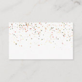 小さなかぼちゃおむつラッフルのエンクロージャカード エンクロージャーカード (裏面)