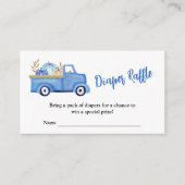 小さなかぼちゃおむつラッフルのエンクロージャカード エンクロージャーカード (正面)