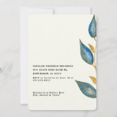 小さなかぼちゃがやってくる カラフルなベビーシャワーパーティー 招待状 (裏面)