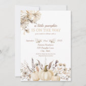 小さなかぼちゃがやってくる 招待状 (正面)