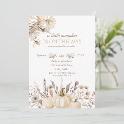 小さなかぼちゃがやってくる 招待状 (スタンド正面)