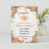 小さなかぼちゃがやってくる 秋 招待状 (スタンド正面)