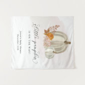 小さなかぼちゃが生まれるよ ベビーシャワー オーダーメイド タペストリー (正面(横))