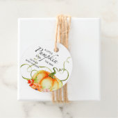 小さなかぼちゃが赤ちゃんシャワーを浴びる フェイバータグ (インサイチュ)