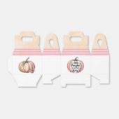 小さなかぼちゃが赤ちゃんシャワーを浴びる フェイバーボックス (折り畳みなし)