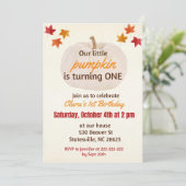 小さなかぼちゃが1回転 招待状 (スタンド正面)