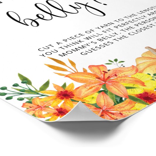 小さなかぼちゃどの程度ママのベリーゲーム大きい ポスター (角)