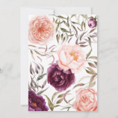 小さなかぼちゃのフローラ秋紫の桃の誕生日 (裏面)