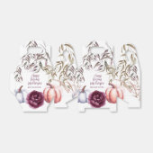 小さなかぼちゃのフローラ秋誕生日パーティー フェイバーボックス (折り畳みなし)