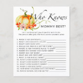 小さなかぼちゃのフローラ誰がママのゲームを知っ最高のている (正面)