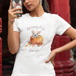 小さなかぼちゃのママ Tシャツ