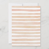 小さなかぼちゃのヴィンテージフローラかぼちゃテディベア 招待状 (裏面)