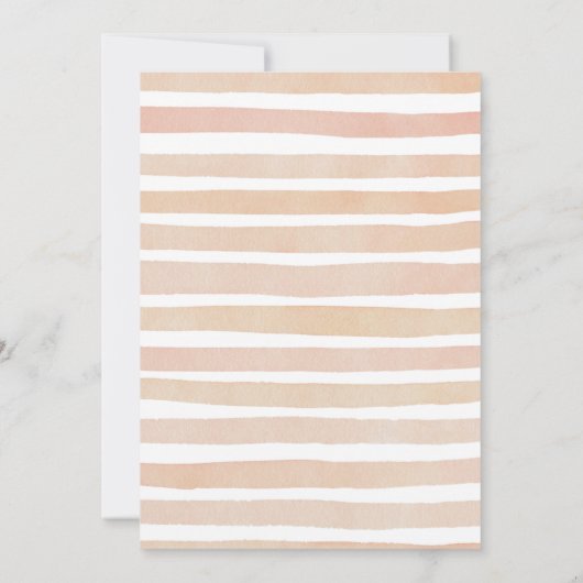 小さなかぼちゃのヴィンテージフローラかぼちゃテディベア 招待状 (裏面)