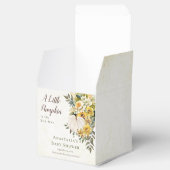 小さなかぼちゃの収穫金ゴールドフローラベビーシャワー フェイバーボックス (オープン)