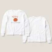 小さなかぼちゃの強い小児がん少年 (デザイン 正面&背面)