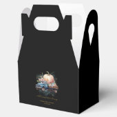 小さなかぼちゃの水の色のトラックの赤ちゃんシャワー フェイバーボックス (オープン)