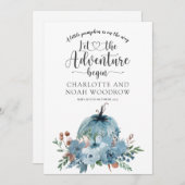 小さなかぼちゃの秋のフローラ 案内状 (正面/裏面)