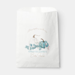 小さなかぼちゃの秋の赤ちゃんシャワー フェイバーバッグ